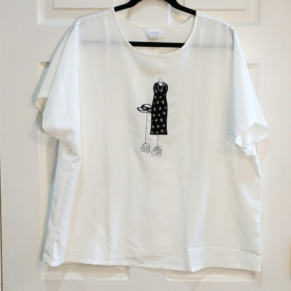 Vintage 80s 90s Blair Boutique Blouse